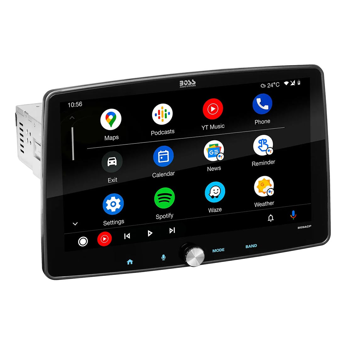 BOSS Audio BE9ACP 9" Floating Mechless Touchscreen Digital Multimedia Receiver (does not play discs)