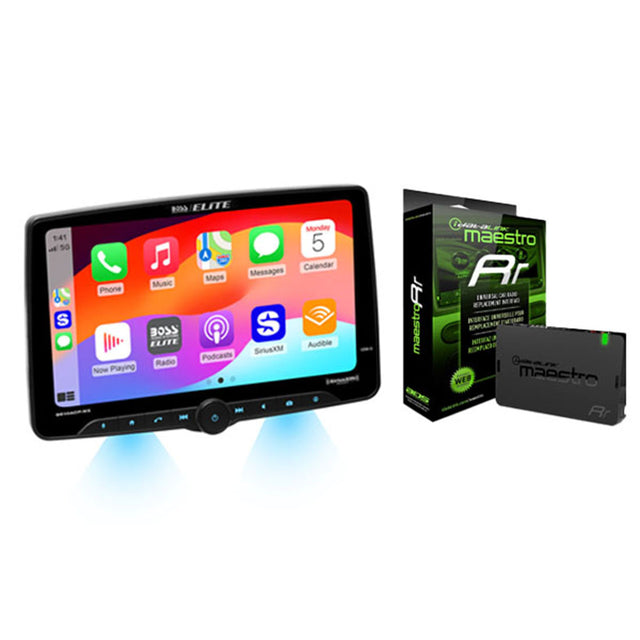 Boss Audio Elite BE10ACP.WX Digital Multimedia Receiver | iDatalink Maestro RR Interface Module -Bundle (BE10ACP.WX_MRR)