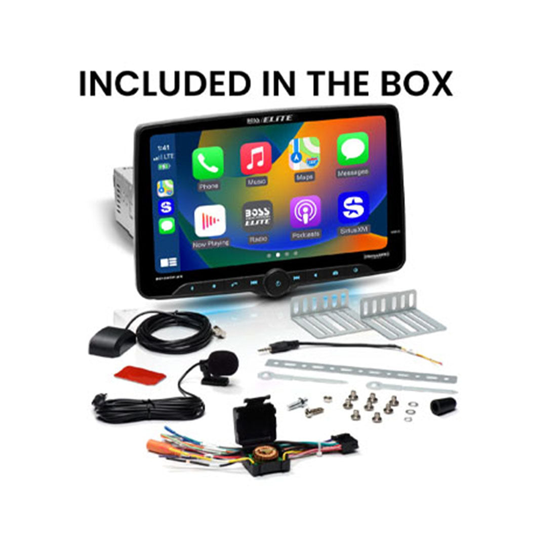 Boss Audio Elite BE10ACP.WX Digital Multimedia Receiver | iDatalink Maestro RR Interface Module -Bundle (BE10ACP.WX_MRR)