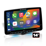 Boss Audio Elite BE14ACP.WX Digital Multimedia Receiver | Sirius XM Tuner - Bundle (BE14ACP.WX_SXM)
