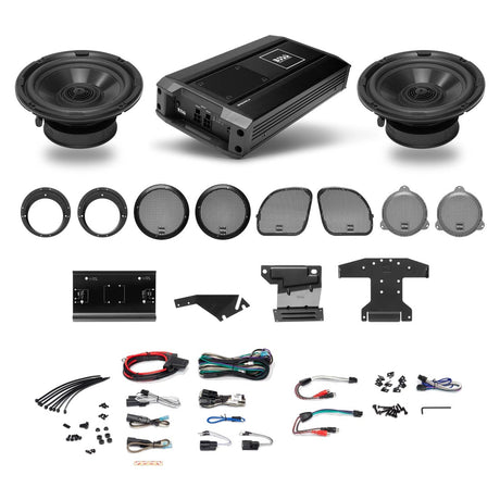 Boss Audio BHD3F Front Speakers System for Select 1998+ Harley-Davidson Motorcycles