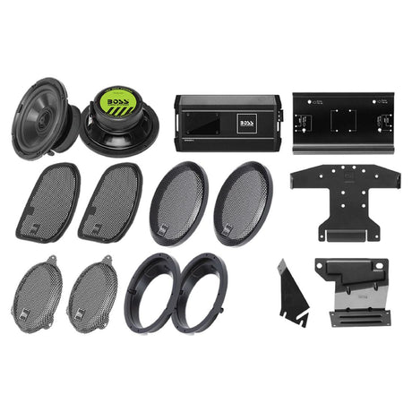 Boss Audio BHD3F Front Speakers System for Select 1998+ Harley-Davidson Motorcycles