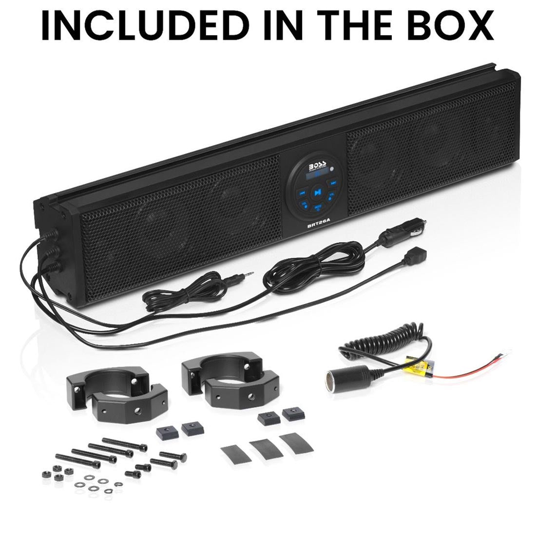 Boss Audio BRT26A 26" 6-Speaker Amplified Bluetooth ATV/UTV Sound Bar