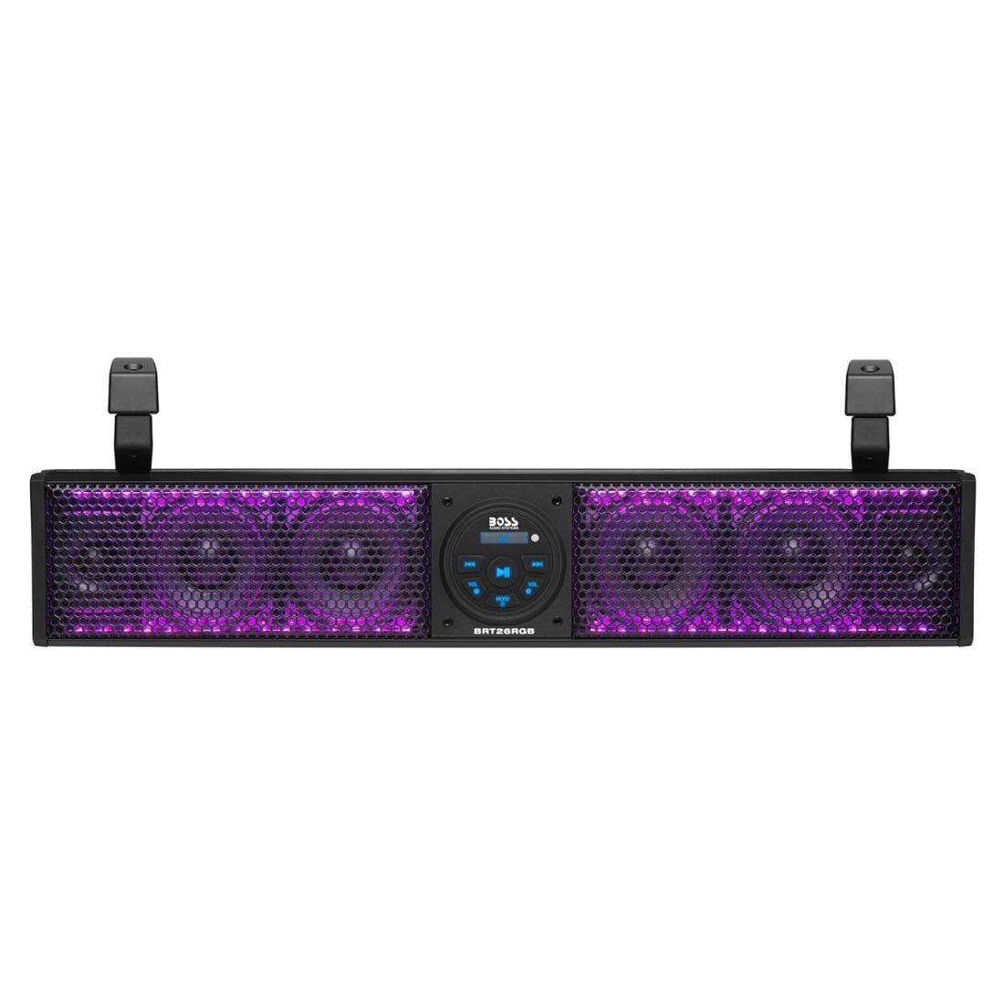 Boss Audio BRT26RGB 26" 6-Speaker Bluetooth Amplified ATV/UTV Sound System with RGB LED Lights