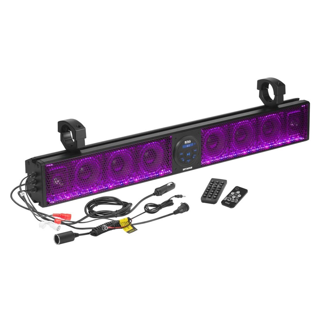 Boss Audio BRT36RGB 36" Bluetooth Amplified ATV/UTV Sound System with RGB LED Lights