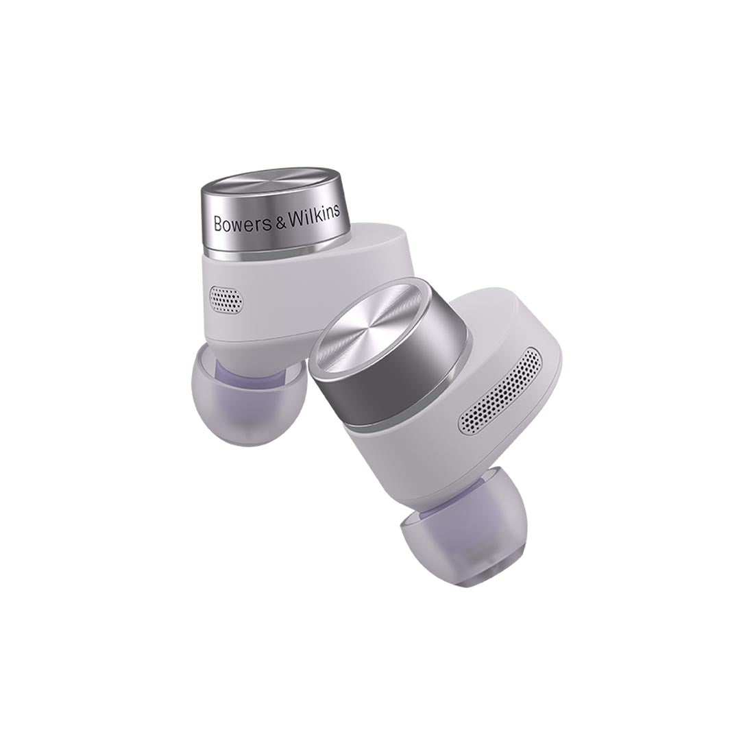Bowers and Wilkins Pi5 S2 earbuds in Spring Lilac
