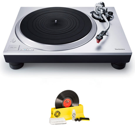 Technics SL-1500CS Turntable with Built-in Phono and Cartridge | Spin-Clean SPINSYS1 Record Washer MKII (Complete Kit) - Bundle