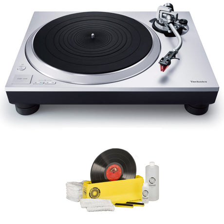 Technics SL-1500CS Turntable with Built-in Phono and Cartridge | Spin-Clean SPINSYS2 Record Washer MKII (Deluxe Kit) - Bundle