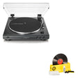 Audio-Technica AT-LP60X-BK Fully Automatic Belt-Drive Stereo Turntable | Spin-Clean SPINSYS1 Record Washer MKII (Complete Kit) - Bundle