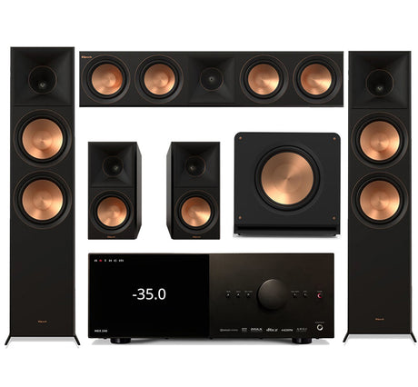 Anthem MRX 540 8K AV Receiver | Klipsch RP-600M II Reference Premiere Speakers Bundle#2