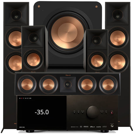 Anthem MRX 540 8K AV Receiver | Klipsch RP-6000FBII Reference Premier MK-II 5.1 Speaker Bundle #2