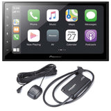 Pioneer DMH-2660NEX Double-DIN 6.8" Multimedia Receiver | SiriusXM SXV300V1C Connect Vehicle Tuner Bundle
