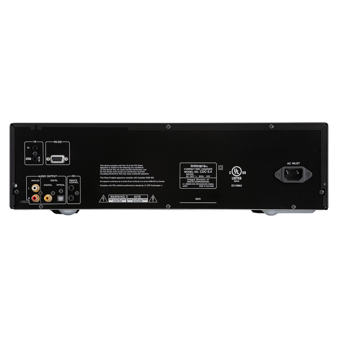 Onkyo Integra CDC-3.4  6-Disc CD Changer