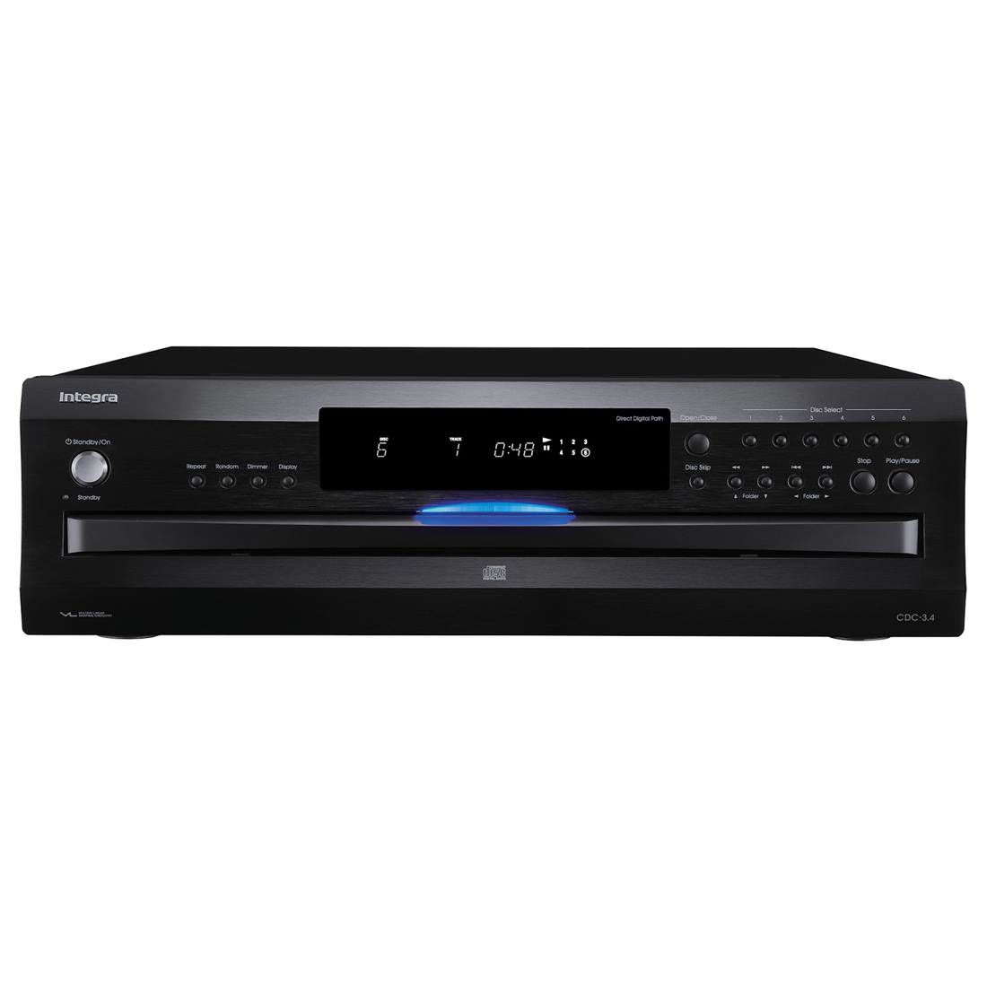 Onkyo Integra CDC-3.4  6-Disc CD Changer