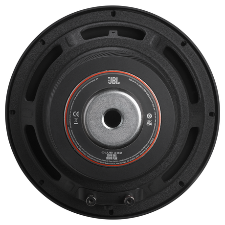 JBL Club 102 10" Car Subwoofer with Selectable 2/4-Ohm SSI - Each
