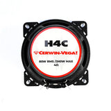 Cerwin Vega H4C HED Series 4" 2-Way Component Speaker System