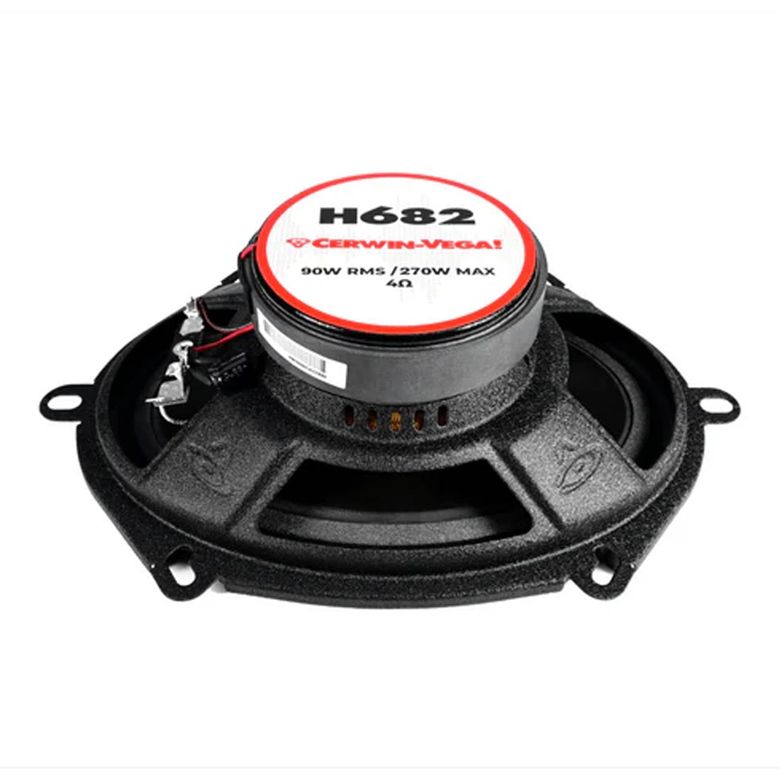 Cerwin Vega H682 HED Series 6" x 8" 2-Way Coaxial Car Speakers - Pair