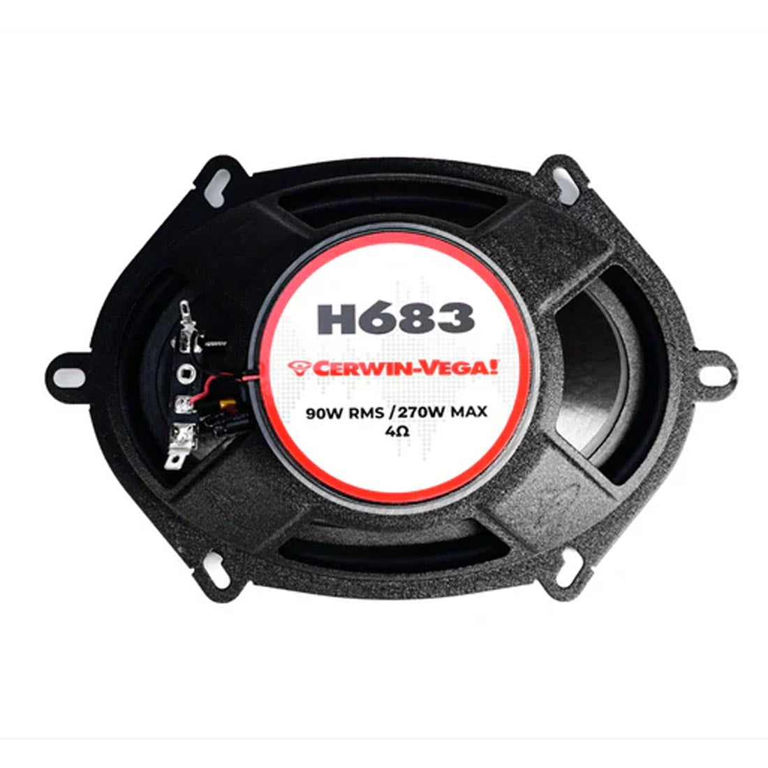 Cerwin Vega H683 HED Series 6" x 8" 3-Way Coaxial Car Speakers - Pair
