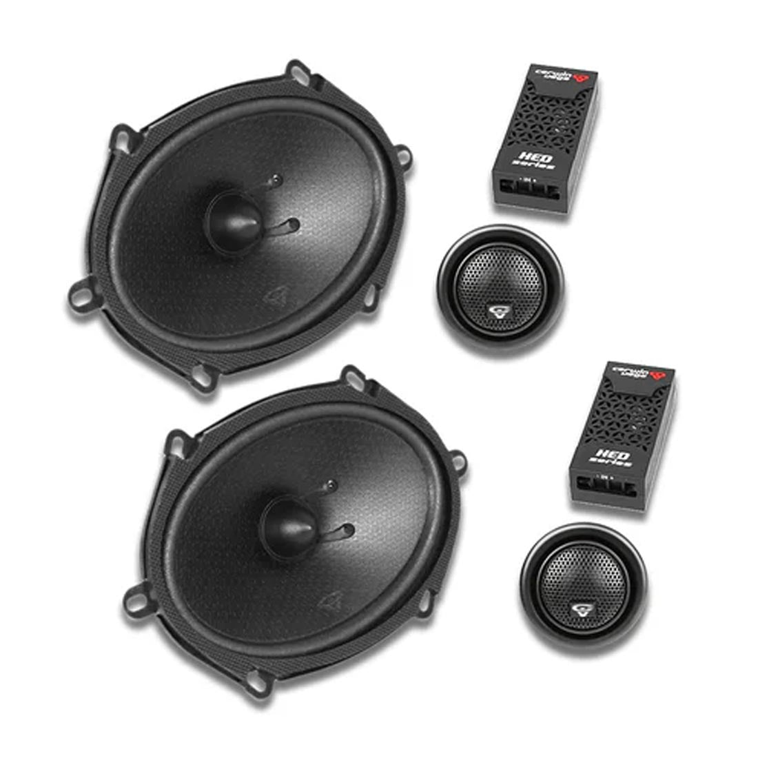 Cerwin Vega H68C HED Series 6" x 8" 2-Way Component Speaker System