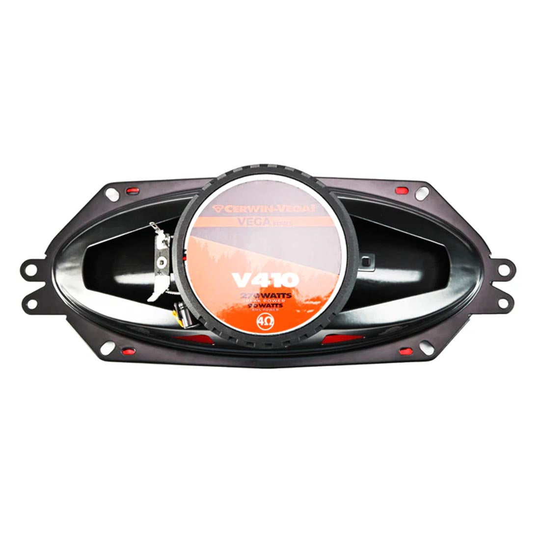 Cerwin Vega V410 VEGA Series 4" x 10" 2-Way Coaxial Car Speakers - Pair