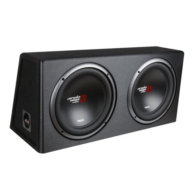 Cerwin Vega XE12DV XED Series 12" Dual Loaded Vented Subwoofer Enclosure