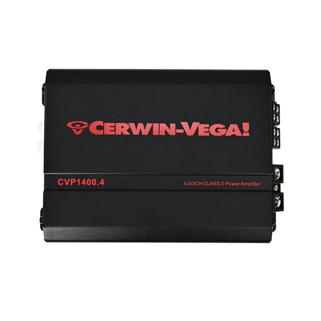 Cerwin Vega CVP1400.4 CVP Series 4-Channel 1400W Class D Amplifier (CVP14004)