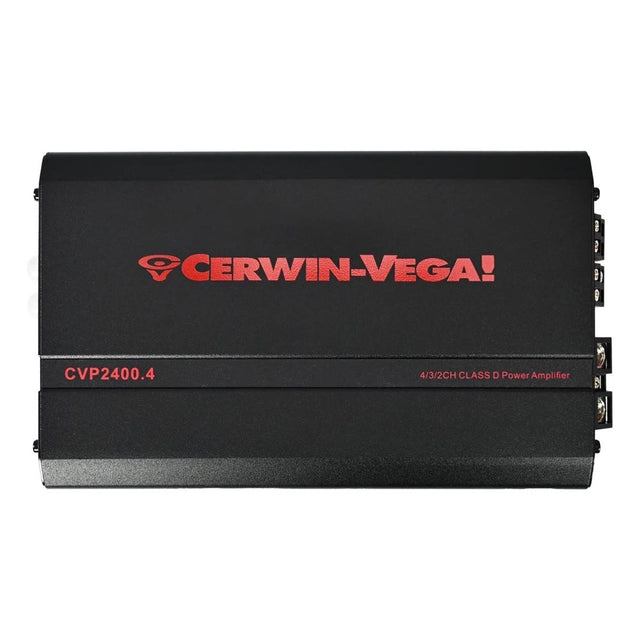 Cerwin Vega CVP2400.4 CVP Series 4-Channel 2400W Class D Amplifier (CVP24004)