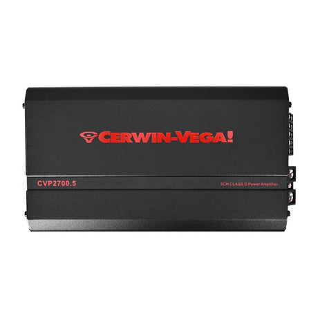 Cerwin Vega CVP2700.5 CVP Series 5-Channel 2700W Class D Car Amplifier (CVP27005)