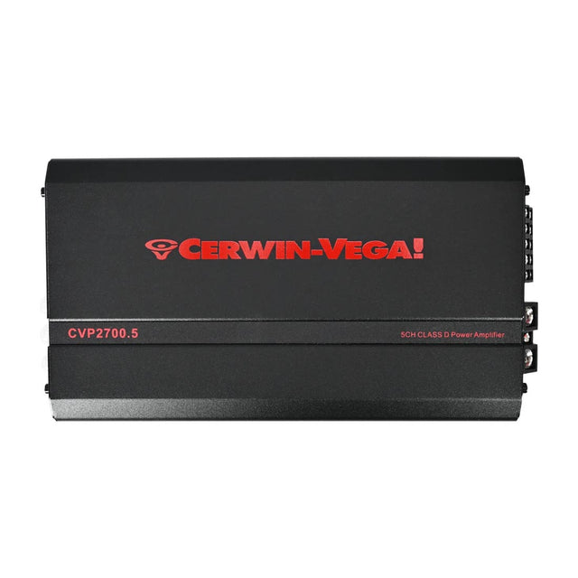 Cerwin Vega CVP2700.5 CVP Series 5-Channel 2700W Class D Car Amplifier (CVP27005)