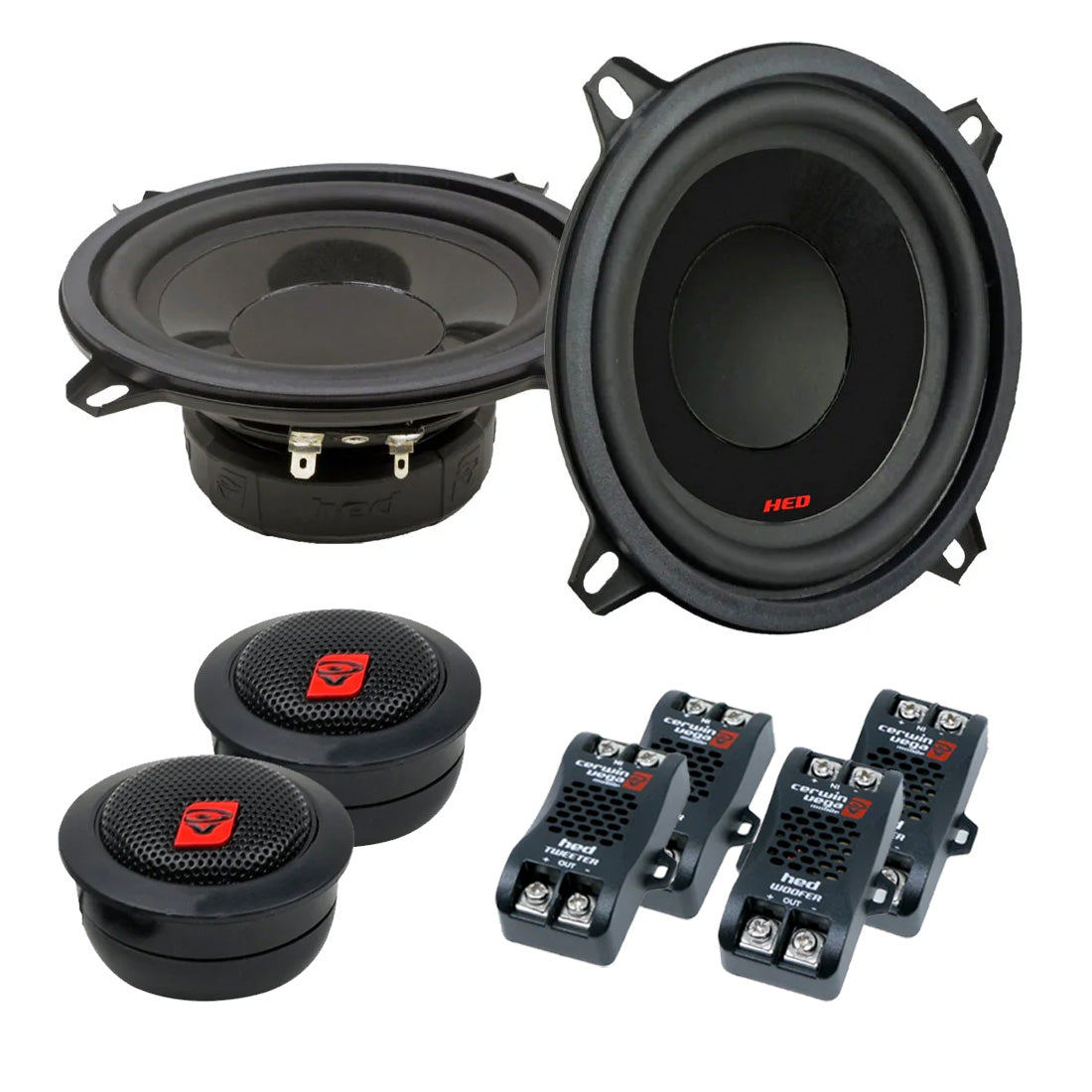 Cerwin Vega H7525C HED Series 5.25" 2-Way Component Speaker System