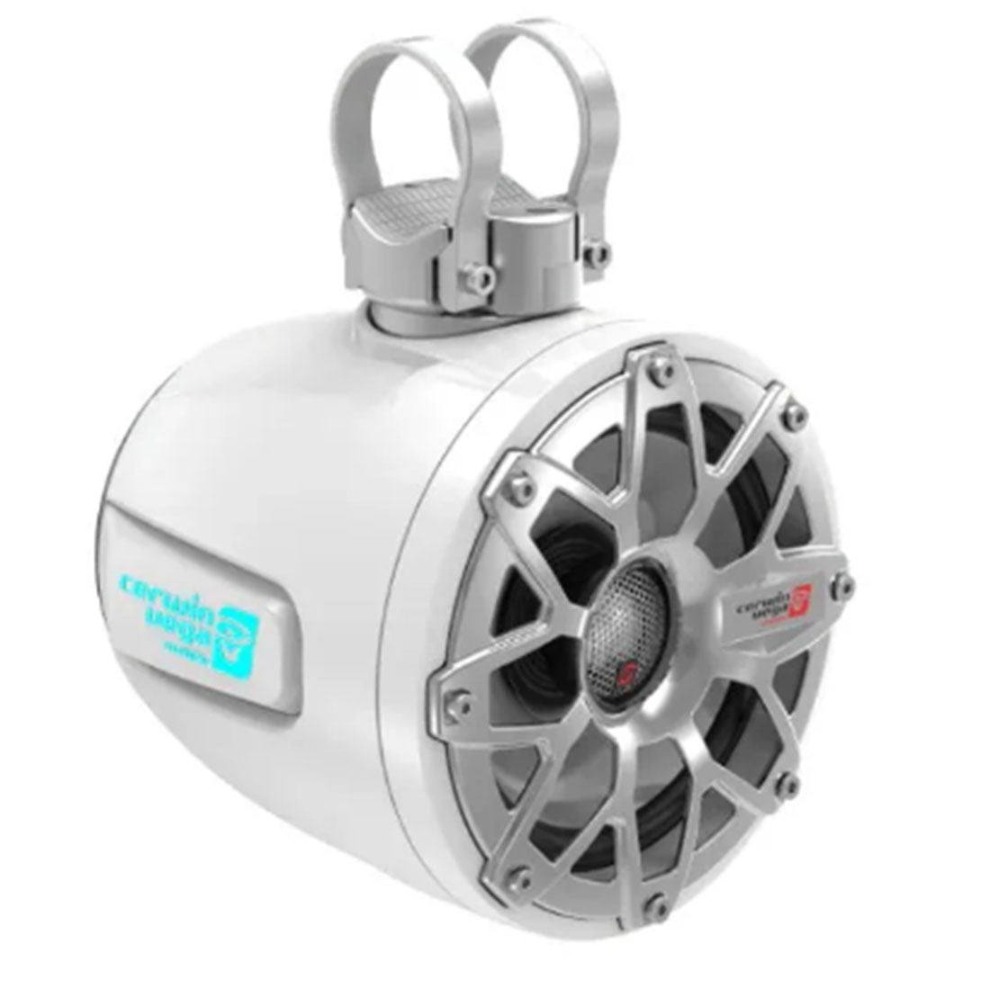 Cerwin Vega SH65F4W 6.5" 2-Way Coaxial Marine Speakers with LED Lighting - White - Pair
