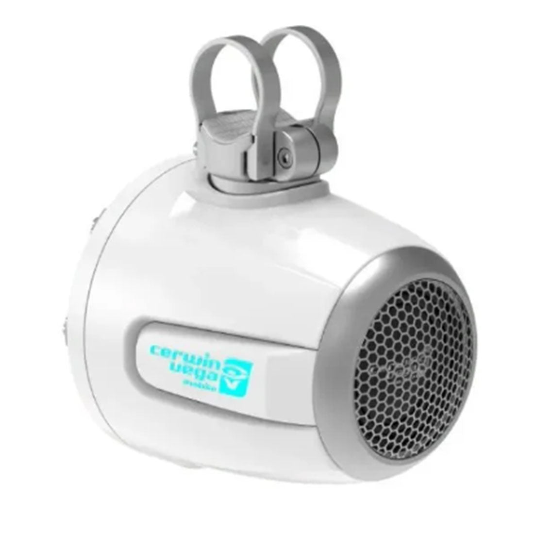 Cerwin Vega SH65F4W 6.5" 2-Way Coaxial Marine Speakers with LED Lighting - White - Pair