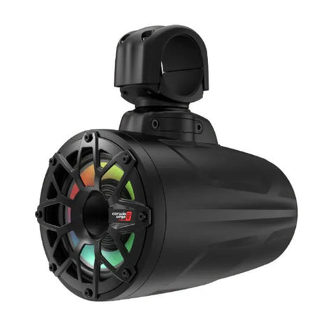 Cerwin Vega SL65F4B 6.5" 2-Way Coaxial Marine Speakers with LED Lights - Black - Pair