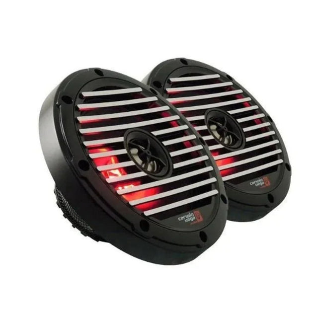 Cerwin Vega SM65 6.5" 2-Way Coaxial Marine Speakers with RGB LED Lighting  - Pair
