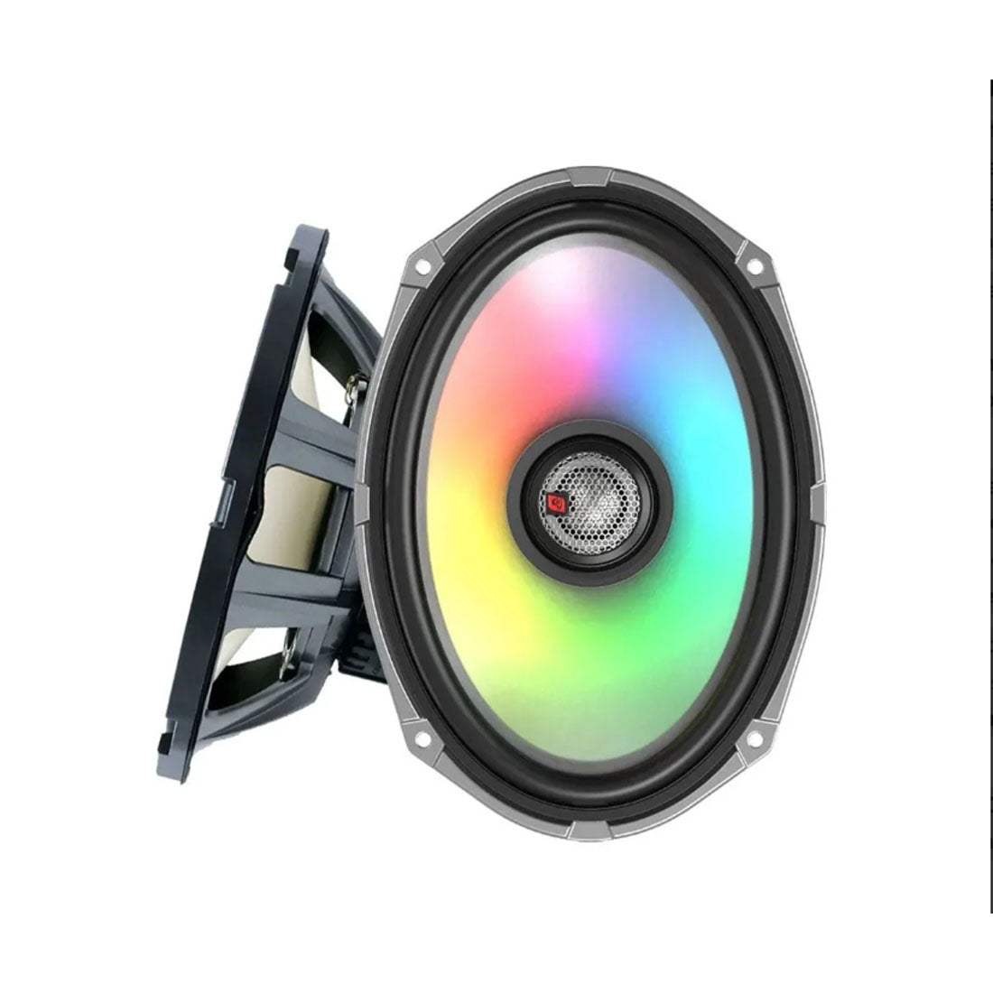 Cerwin Vega SM69F4 6"x 9" 2-Way Coaxial Marine Speakers with RGB LED Lighting - Pair