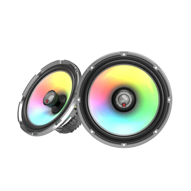 Cerwin Vega SM8F4 8" 2-Way Coaxial Marine Speakers with RGB LED Lighting - Pair