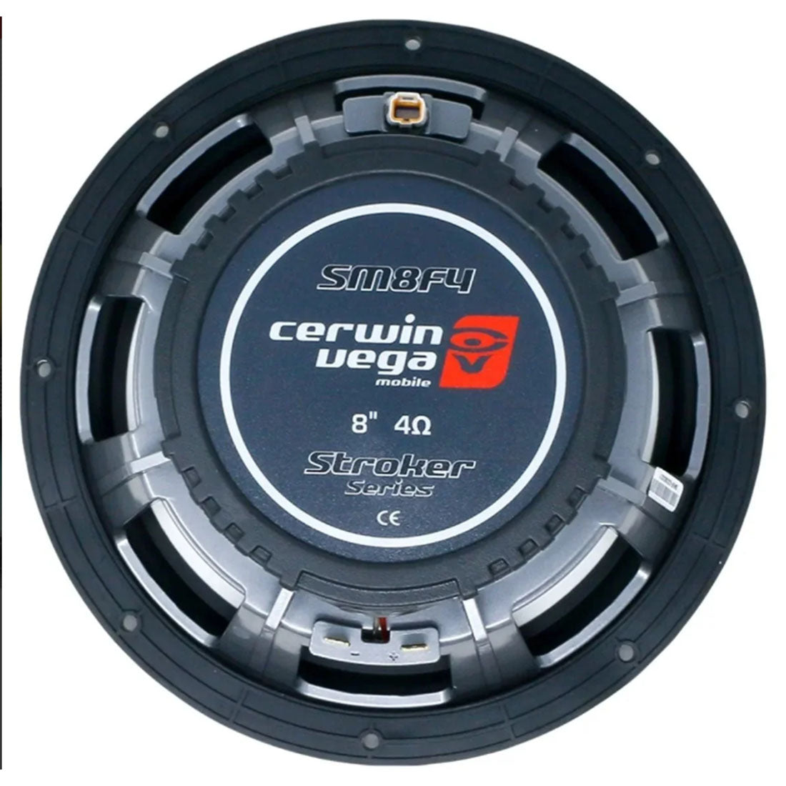 Cerwin Vega SM8F4 8" 2-Way Coaxial Marine Speakers with RGB LED Lighting - Pair