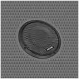 Cicada Audio CBG65F 6.5" Flush Style Grill - Black Aluminum- Pair