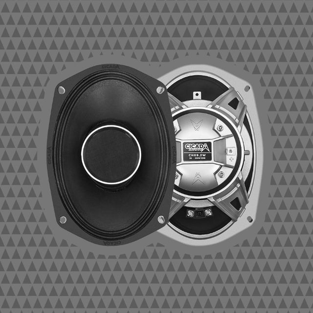 Cicada Audio CH69.2W 6X9" Water-Resistant 2 Ohm Coaxial Horn