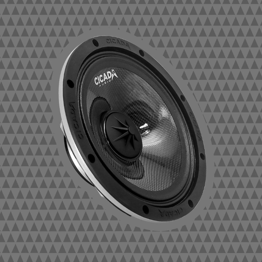 Cicada Audio CM8.2X 8" Mid-Bass Component Speakers With 2 Ohm CMC™ Cones