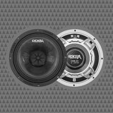 Cicada Audio CM8.2X 8" Mid-Bass Component Speakers With 2 Ohm CMC™ Cones