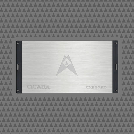 Cicada Audio CXCX-2X2 2CH Amp & 2 CX Coax Speaker H-D® Complete System