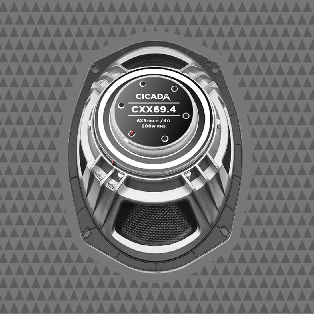 Cicada Audio CXX69.4 High Performance Full-Range 6X9" 4 Ohm Pro Coaxial