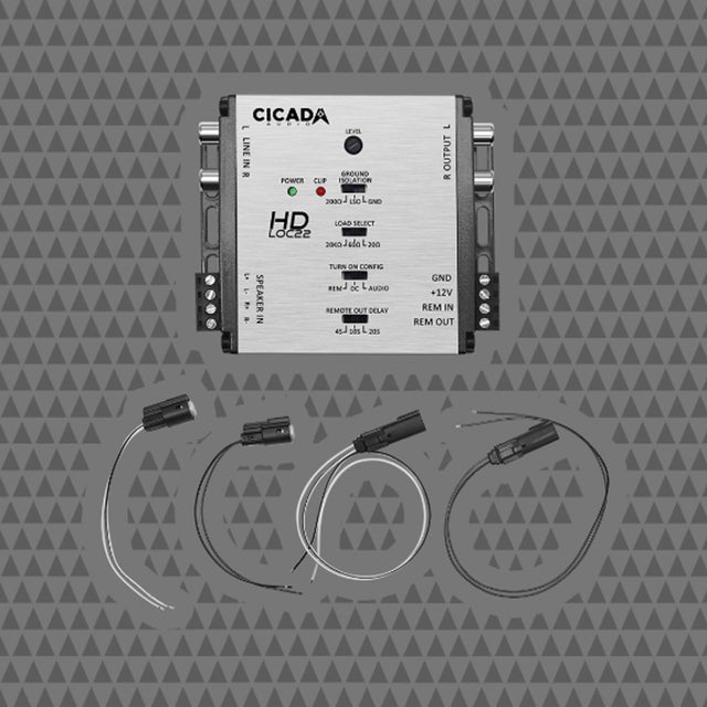 Cicada Audio HDLOCMAX2 High Output 2 Channel Line Output Converter