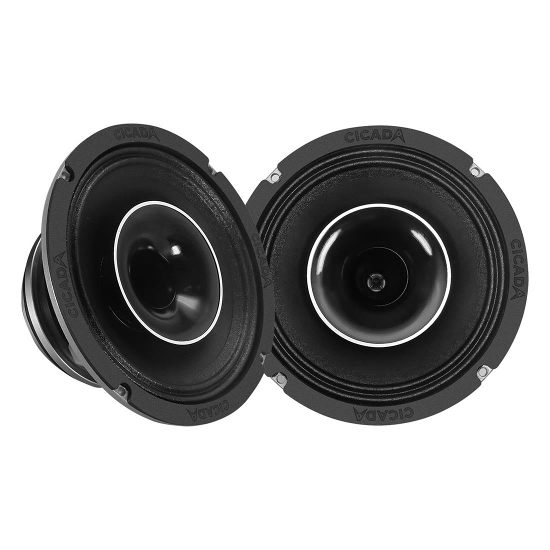  Cicada Audio CH654V2 6.5" 4-Ohm Coaxial Horn Motorcycle Speakers