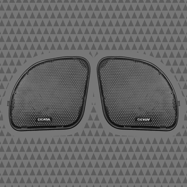  Cicada Audio CHDRGG H-D 2014 + Road Glide Kidney Grill - Matched Pair