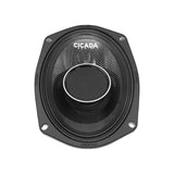 Cicada Audio CHX692 6x9" 2-Ohm Pro Coaxial Horn Motorcycle Speakers
