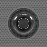 Cicada Audio CHX8.2 8" 2-Ohm Pro Coaxial Horn Motorcycle Speakers