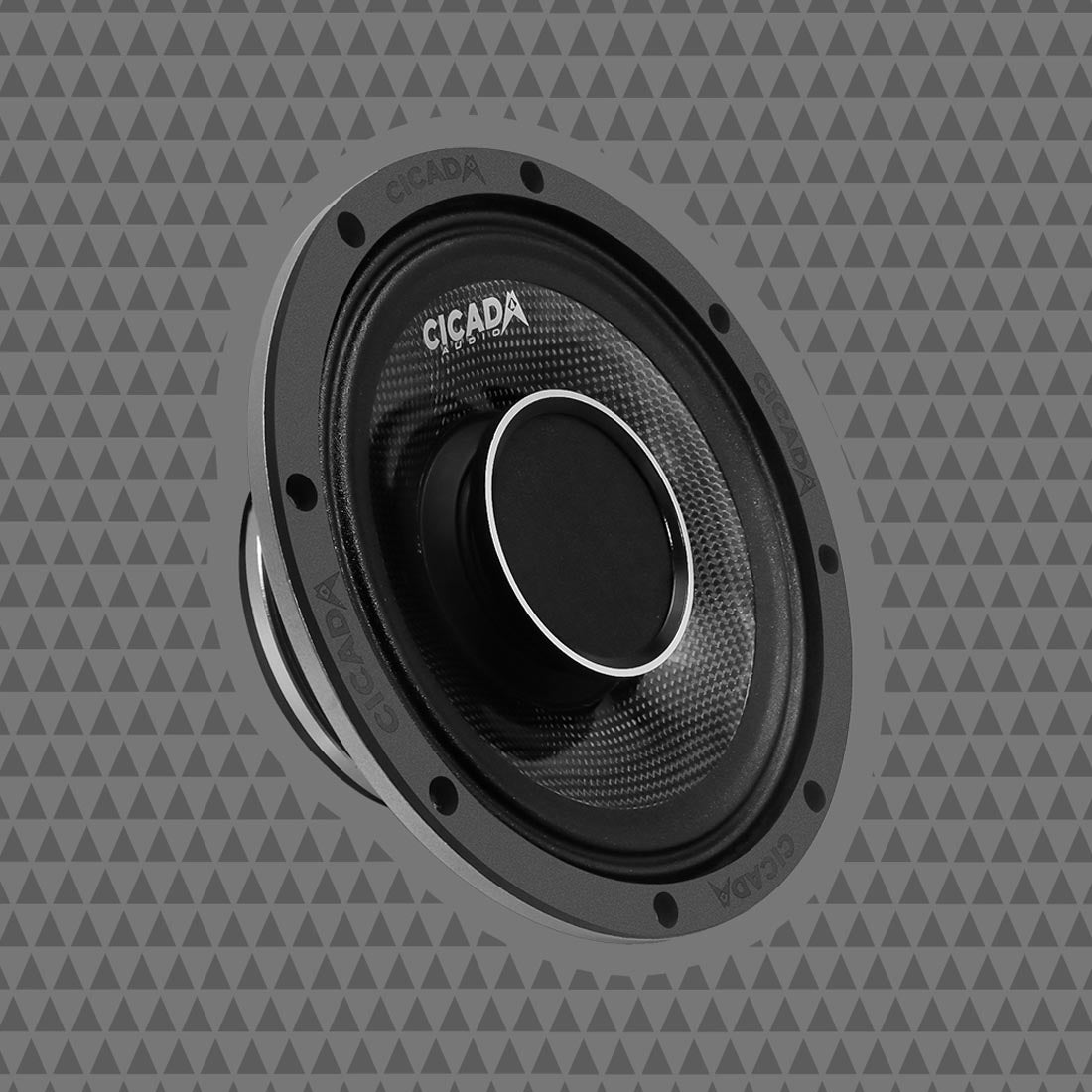 Cicada Audio CHX8.2 8" 2-Ohm Pro Coaxial Horn Motorcycle Speakers