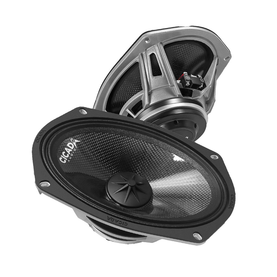  Cicada Audio CM69.4X 6x9" 4-Ohm CMC Mid-Bass Motorcycle Speakers